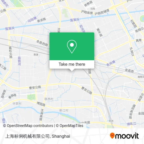 上海标俐机械有限公司 map