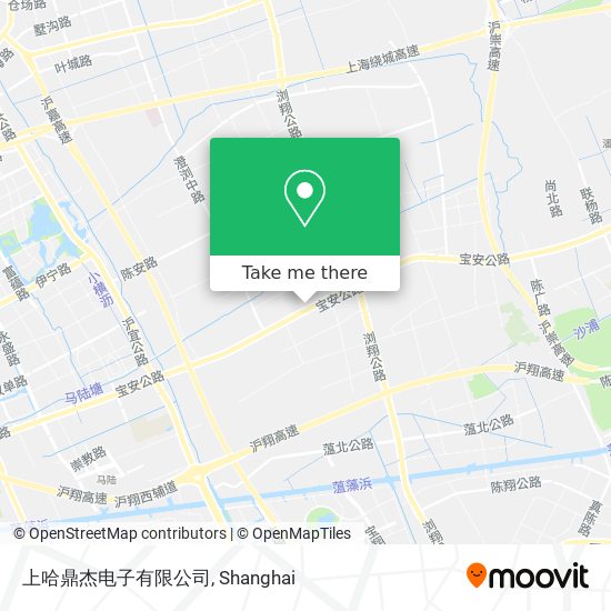 上哈鼎杰电子有限公司 map