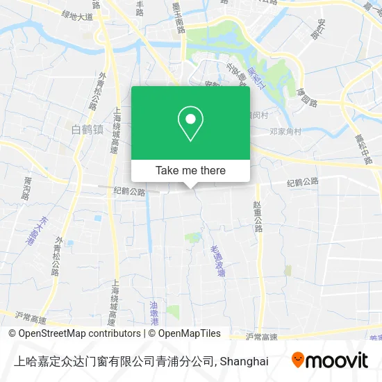 上哈嘉定众达门窗有限公司青浦分公司 map