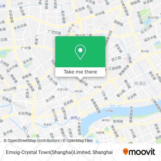 Emsig-Crystal Town(Shanghai)Limited map