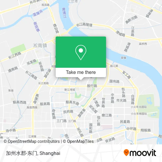 加州水郡-东门 map