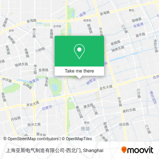 上海亚斯电气制造有限公司-西北门 map