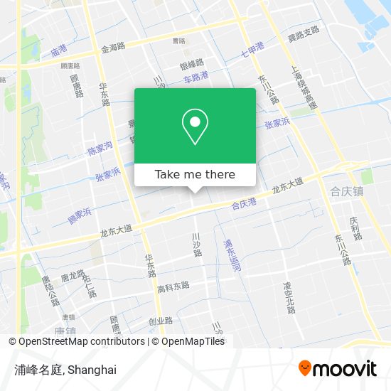 浦峰名庭 map