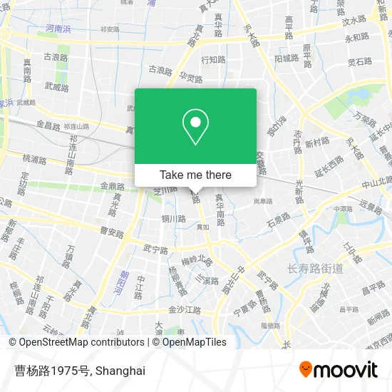 曹杨路1975号 map