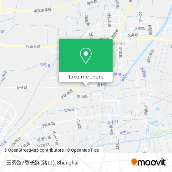三秀路/香长路(路口) map