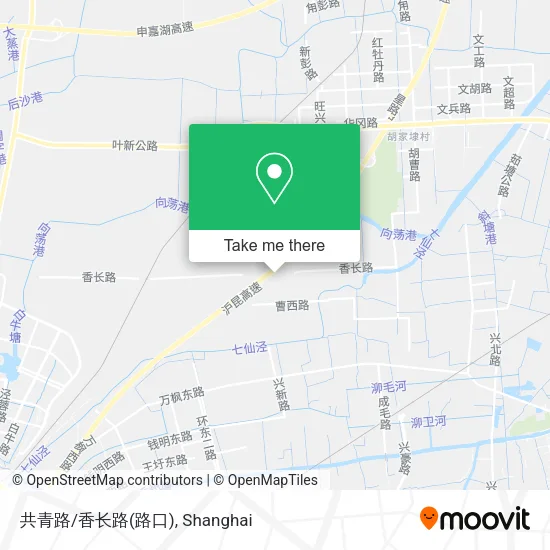 共青路/香长路(路口) map