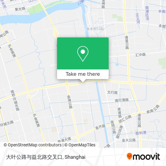 大叶公路与益北路交叉口 map