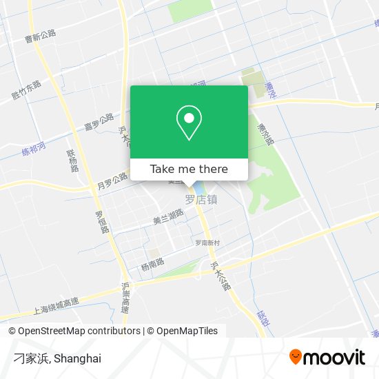 刁家浜 map