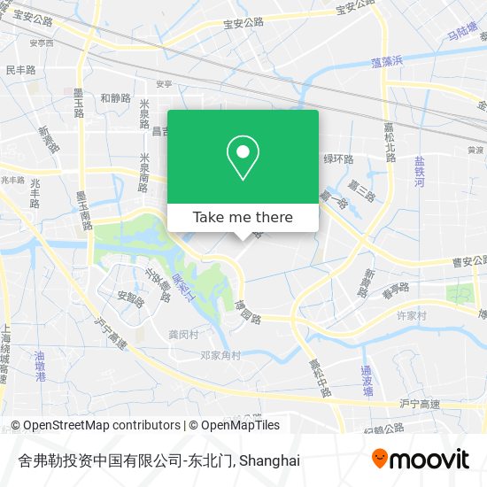 舍弗勒投资中国有限公司-东北门 map