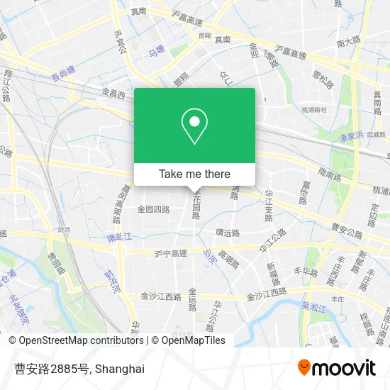 曹安路2885号 map