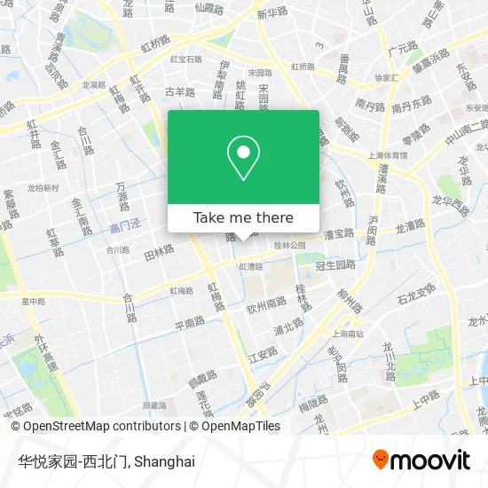 华悦家园-西北门 map