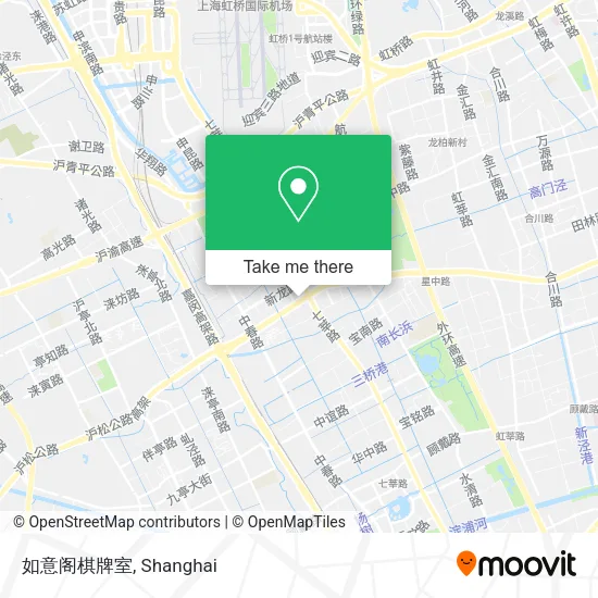 如意阁棋牌室 map