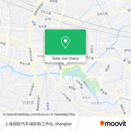 上海国际汽车城联勤工作站 map
