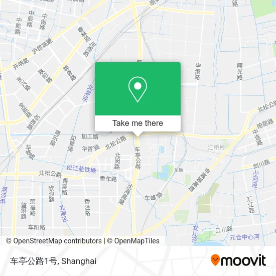 车亭公路1号 map