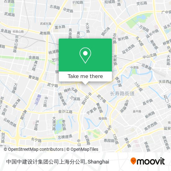 中国中建设计集团公司上海分公司 map