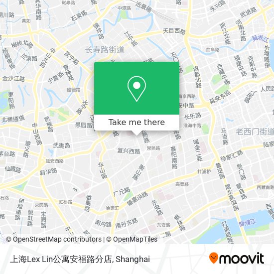 上海Lex Lin公寓安福路分店 map