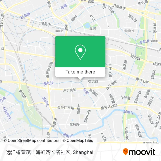 远洋椿萱茂上海虹湾长者社区 map