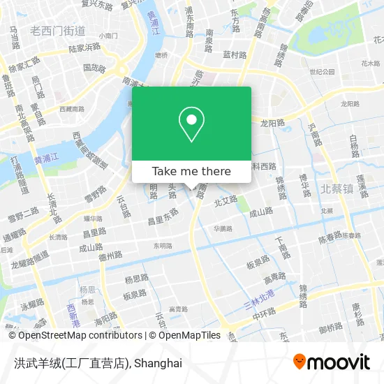 洪武羊绒(工厂直营店) map