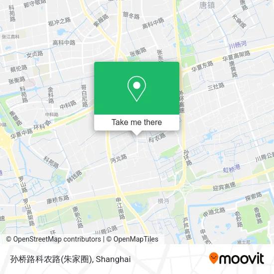 孙桥路科农路(朱家圈) map