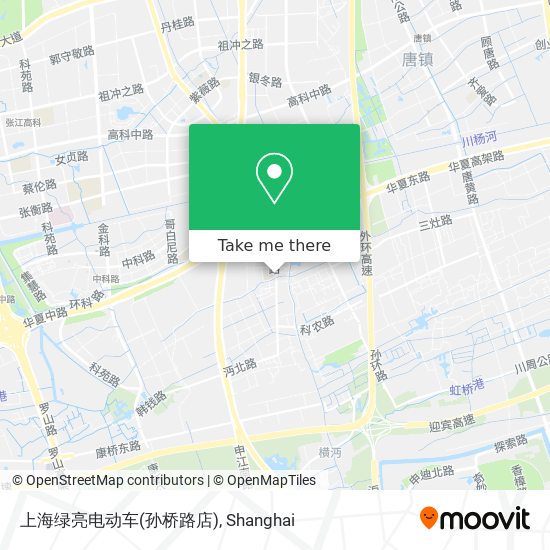 上海绿亮电动车(孙桥路店) map