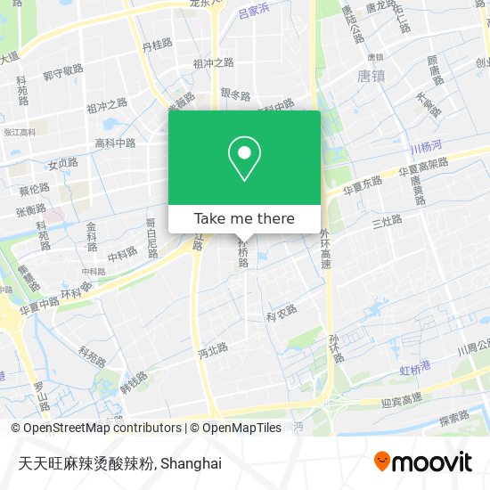 天天旺麻辣烫酸辣粉 map