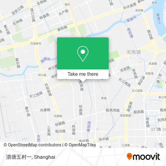 泗塘五村一 map