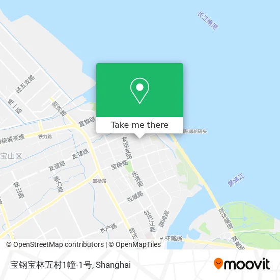 宝钢宝林五村1幢-1号 map