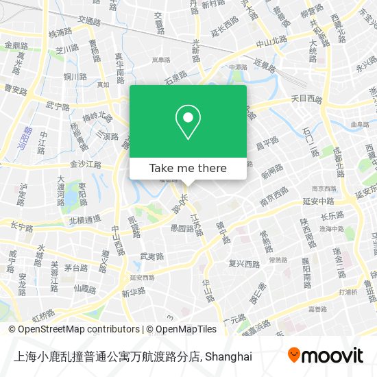 上海小鹿乱撞普通公寓万航渡路分店 map