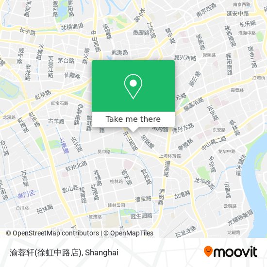 渝蓉轩(徐虹中路店) map