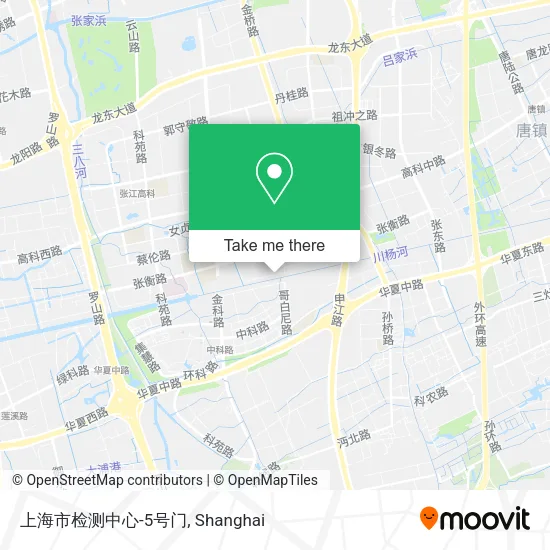 上海市检测中心-5号门 map