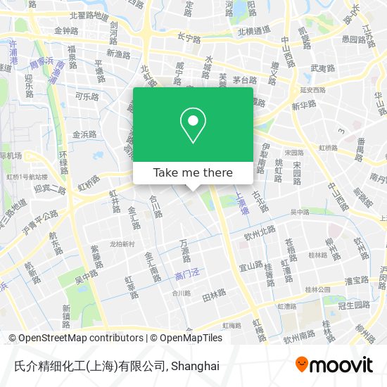 氏介精细化工(上海)有限公司 map