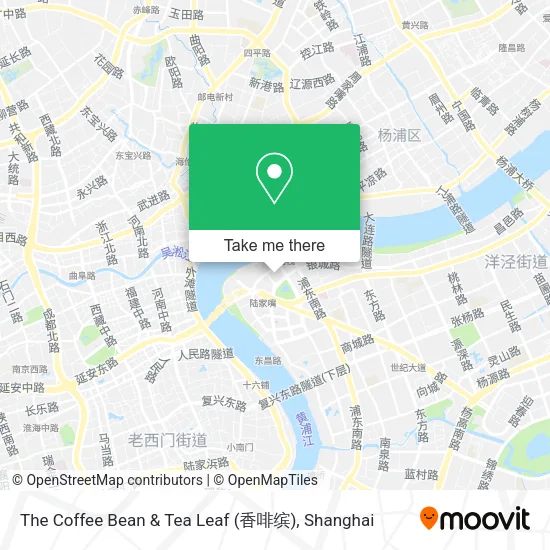 The Coffee Bean & Tea Leaf (香啡缤) map