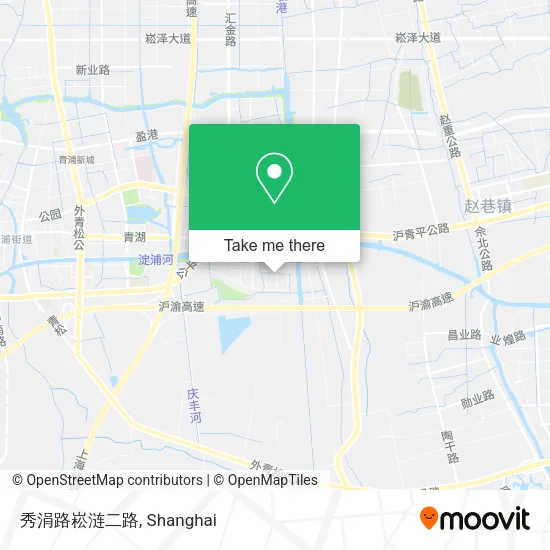 秀涓路崧涟二路 map
