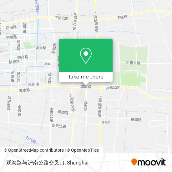 观海路与沪南公路交叉口 map