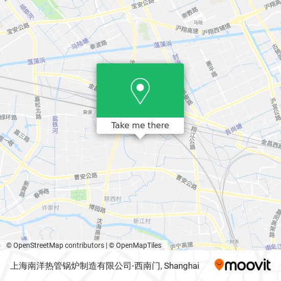 上海南洋热管锅炉制造有限公司-西南门 map