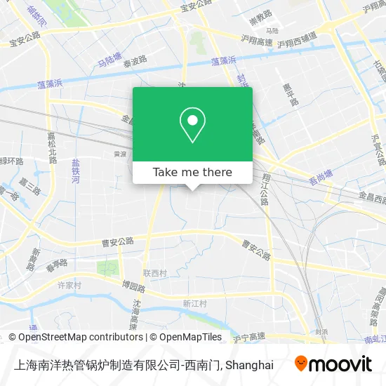 上海南洋热管锅炉制造有限公司-西南门 map
