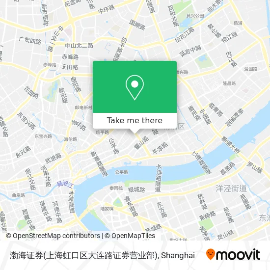 渤海证券(上海虹口区大连路证券营业部) map