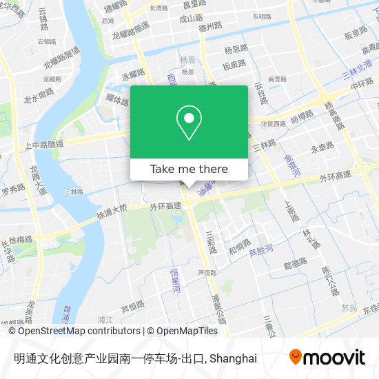 明通文化创意产业园南一停车场-出口 map