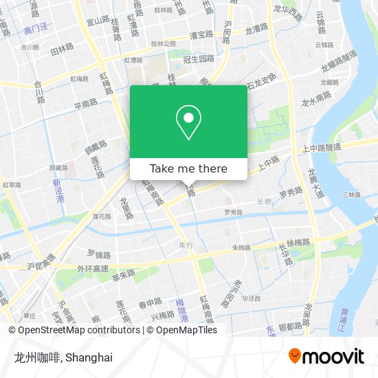 龙州咖啡 map
