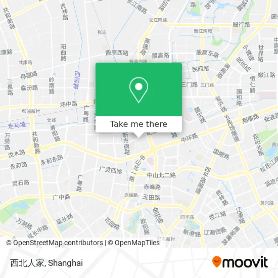 西北人家 map