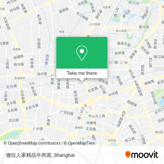 撒拉人家精品牛肉面 map
