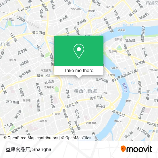 益康食品店 map