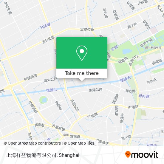 上海祥益物流有限公司 map