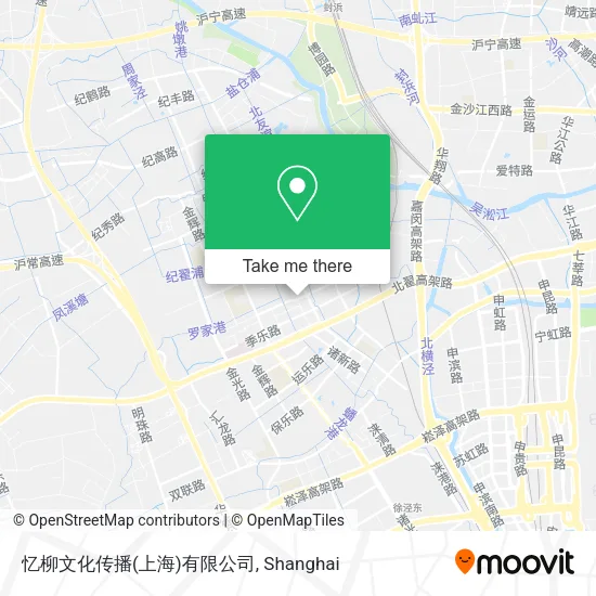 忆柳文化传播(上海)有限公司 map