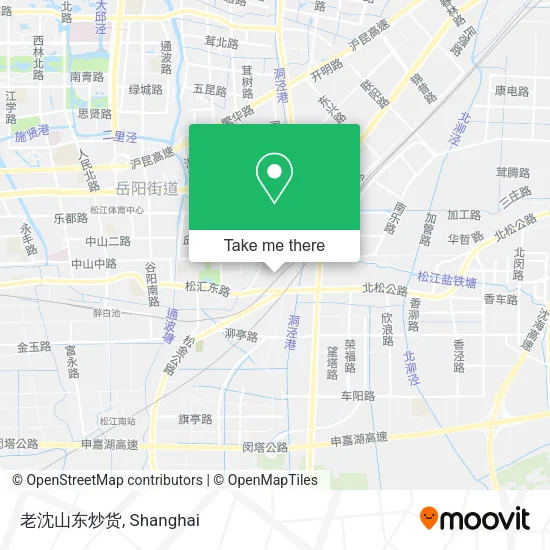 老沈山东炒货 map