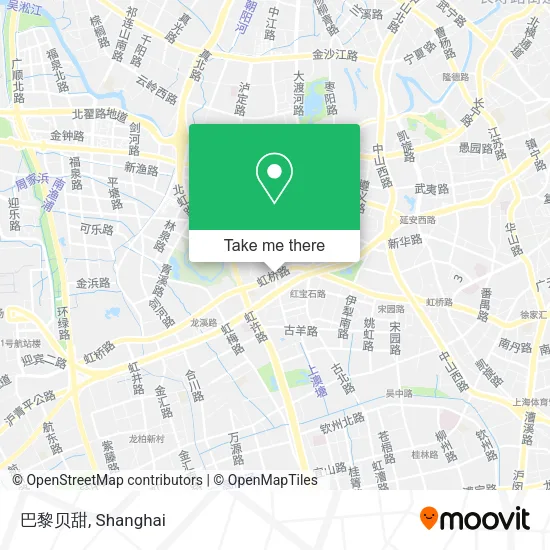 巴黎贝甜 map