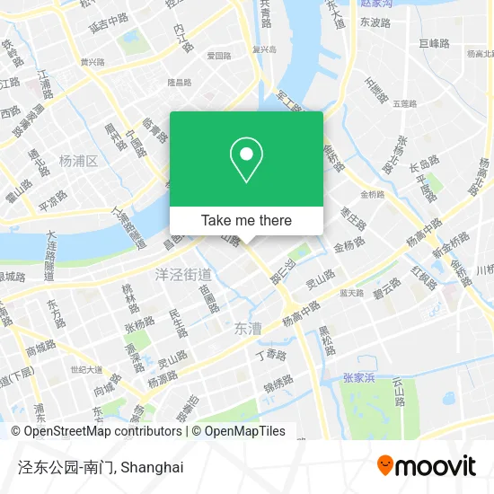 泾东公园-南门 map