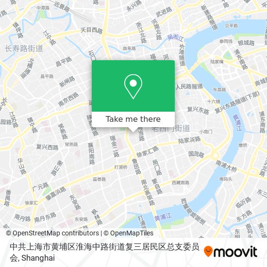 中共上海市黄埔区淮海中路街道复三居民区总支委员会 map