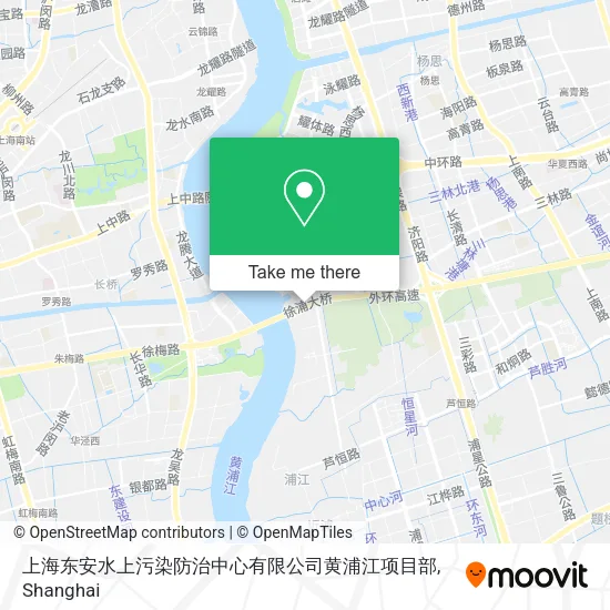 上海东安水上污染防治中心有限公司黄浦江项目部 map