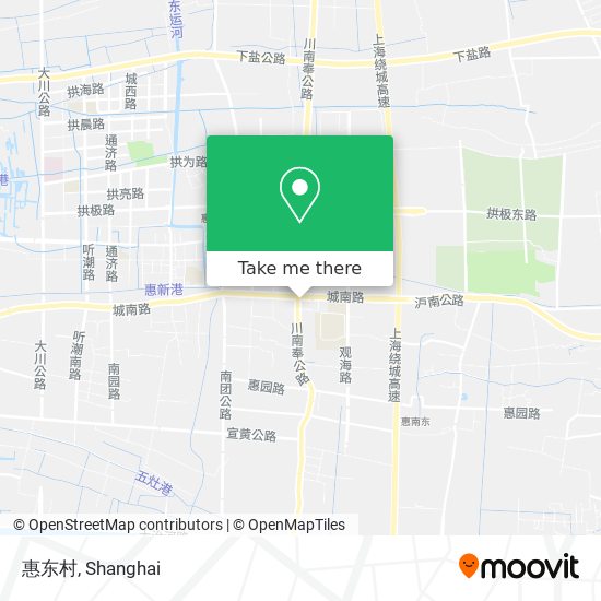 惠东村 map